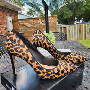 Saks Fifth Avenue Animal Print Pump